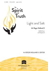 Light and Salt SATB choral sheet music cover Thumbnail